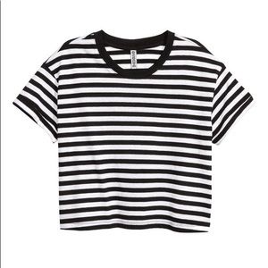 NWOT DIVIDED H&M Stripped shirt